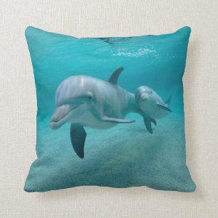 DOLPHIN MET KALFPILLOW KUSSEN