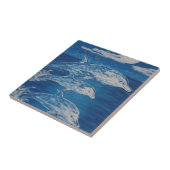 Dolphin Midnight Swim Tegeltje (Zijkant)