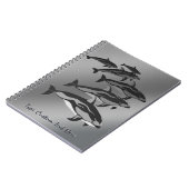 Dolphin Notitieboek - Speciaal Dolphin Art Journal (Linkerzijde)