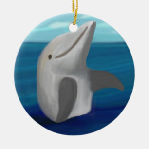 Dolphin Ocean Ornaments Keramisch Ornament