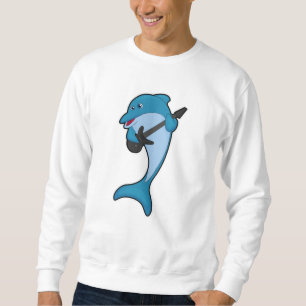 Dolphin op Music met Guitar Trui