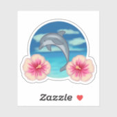 Dolphin Paradise Sticker (Vel)