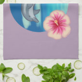 Dolphin Paradise Theedoek (Gevouwen)