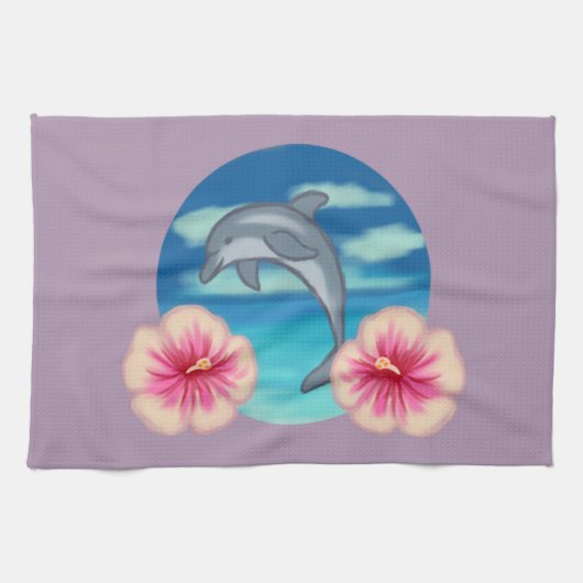Dolphin Paradise Theedoek (Horizontaal)