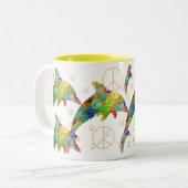 Dolphin Peace Sunday Mok (Voorkant links)