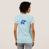 Dolphin Point Dames T-shirt (Achterkant volledig)