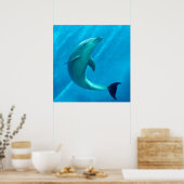 Dolphin Poster (Keuken)