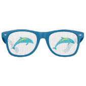 Dolphin Retro Zonnebril (Voorkant)