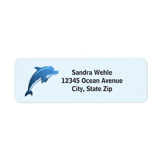 Dolphin Return Label (Voorkant)