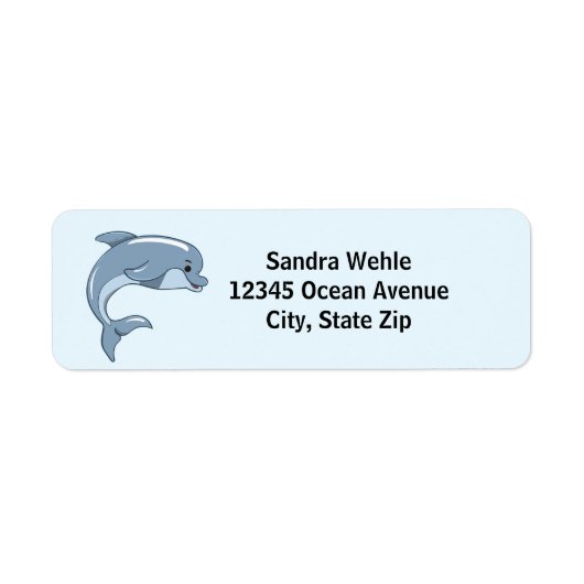 Dolphin Return Label (Voorkant)