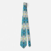 Dolphin Rising Stropdas (Voorkant)