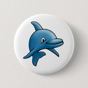 Dolphin Ronde Button 5,7 Cm