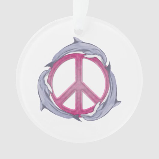 Dolphin rose de paix (devant)