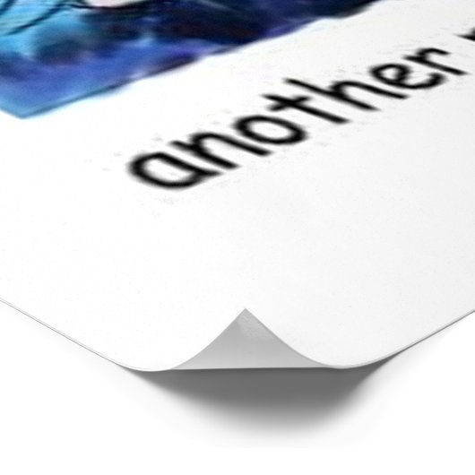 Dolphin-Safe Tuba Funny Poster (Hoek)