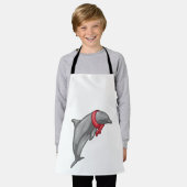 Dolphin Scarf Schort (Gedragen)