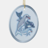 Dolphin-serie Keramisch Ornament (Rechts)