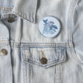 Dolphin-serie Ronde Button 5,7 Cm (In situ)