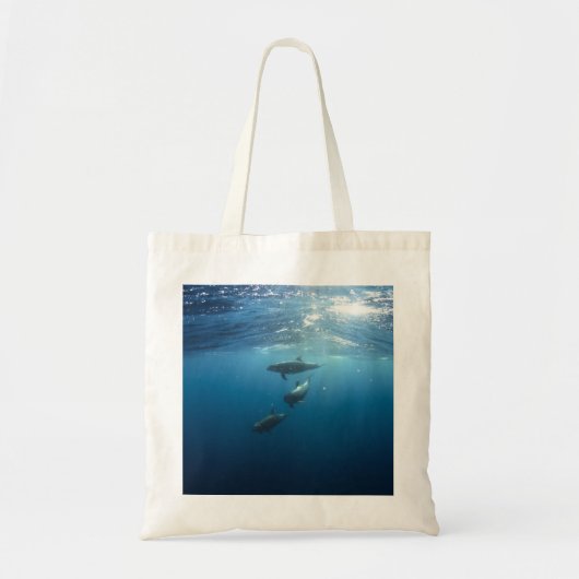 Dolphin-serie Tote Bag (Voorkant)