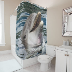 Dolphin Shower Curtain Douchegordijn