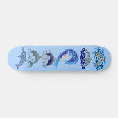 Dolphin skateboard (Horizontaal)