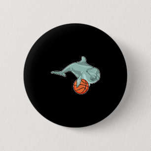 Dolphin Sketll Speler Sketll Sporten  Ronde Button 5,7 Cm