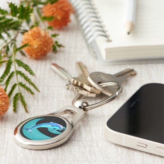 Dolphin Sleutelhanger (Zijkant)
