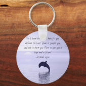 Dolphin sleutelhanger; Jeremiah 29:11 Sleutelhanger (Voorkant)