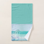 Dolphin Splash Artistic Bad Handdoek (Handdoek)