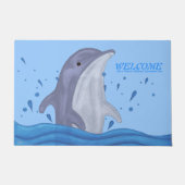Dolphin Splash Deurmat (Voorkant)
