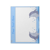 Dolphin Splash Notitieblok (Gedraaid)