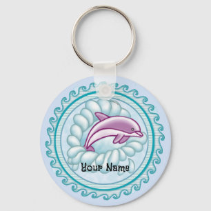 Dolphin Splash Sleutelhanger