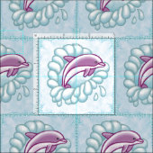 Dolphin Splash Stof (Delen)