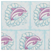 Dolphin Splash Stof (Close Up)