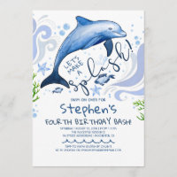 Dolphin Splash | Zompool Birthday Party