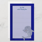 Dolphin Stationery Briefpapier (Voorkant / Achterkant)
