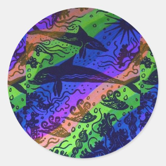 Dolphin Sticker (Voorkant)