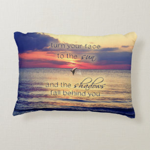 Dolphin Sunset Decoratief Kussen