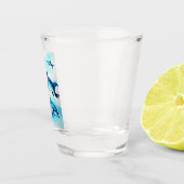 Dolphin Swim Shot Glas (Rechts)