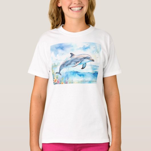 Dolphin T-shirt (Voorkant)