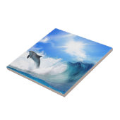 Dolphin Tegeltje (Zijkant)