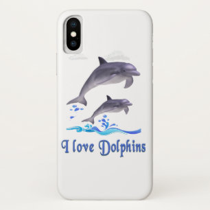 Dolphin-telefoondraagtas iPhone X Hoesje