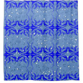 Dolphin Watching Abstract Douchegordijn (Voorkant)