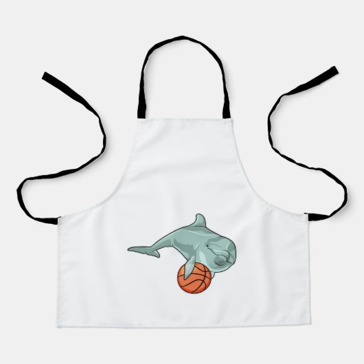 Dolphin with Basketball Schort (Voorkant)
