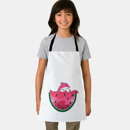 Dolphin with Watermelon Schort (Insitu)
