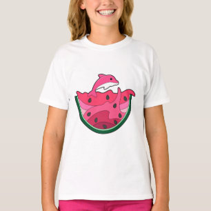 Dolphin with Watermelon T-shirt
