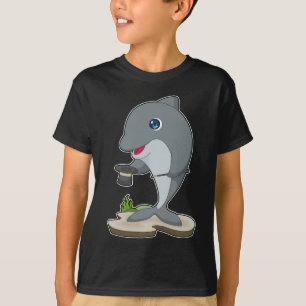 Dolphin Wizard Cilinder T-shirt
