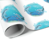 Dolphin World Cadeaupapier (Rol Hoek)
