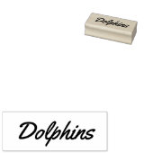 Dolphins ラバースタンプ 	rubberstempel (Gestempeld)