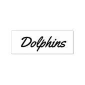 Dolphins ラバースタンプ 	rubberstempel (Afrduk)