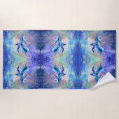 Dolphins Beach Towel Strandlaken (Voorkant)
